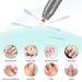 Professional Cordless Electric Nail Drill Machine for Acrylic Gel Nails - Gray - Buy Online on GoSupps.com