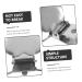 Minkissy 30St Peach Heart Beak Clips - Versatile Clips for Clothes Cushions & Bedding | Stainless Steel Ideal for Newborns & More - Buy Online on GoSupps.com