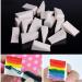 12pcs Nail Art Gradient Soft Sponges - DIY Manicure Tool for Polish Stamping & Color Fading - International Shipping Available - Buy Online on GoSupps.com