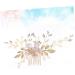 DOITOOL 1 Pc Rhinestone Hair Comb Rhinestone Barrettes Pearl Hair Pin Pearl Hair Clip Crystal Headpiece Rhinestone Hair Clip Rhinestone Headpiece Combs Korean Accessories Bride - Buy Online on GoSupps.com