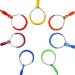 Kawuneeche 7PCS Colorful Ninja Rings - Gymnastic Swing Bar Monkey Climbing Rings for Outdoor Backyard Play Sets - Playground Equipment for Ninjaline Obstacle Course - Buy Online on GoSupps.com