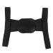 Adult Back Spine Support Brace | Hunchback Correction Belt & Posture Corrector | Neck & Shoulder Support (Small Black) - International Shipping Available - Buy Online on GoSupps.com