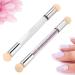 Aeropuffing gel nails accessories dual sponged sponge nails nail nail gradient shading spring nail tip generator with 4 replacement heads ombre nail art tools (transparent