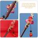 Antique Hairpin Hairpin Headpiece for Women Traditional Hair Sticks Red Hair Accessories for Women Japanese Hair Bride Pin Hair Sticks for Buns Miss China Wood Festive - Buy Online on GoSupps.com