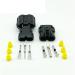 Shop Bellflower Yige Store | Waterproof MG640329/MG610327 Electrical Wire Connectors | 3 Pin Black Plugs for Cars | Durable & Reliable | International Shipping Available! - Buy Online on GoSupps.com