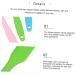 Minkissy 9 STK Silicone Hair Removal Pen Set - Non-Stick Waxing Tools & Spatula for Easy Hair Removal & Beauty Care - Buy Online on GoSupps.com