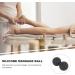 Beaupretty Yoga Massage Ball & Legen Roller - Multi-Use Fitness & Neck Massage Device | Oebernuts Hand & Foot Roller - 12x6.3cm Black - Buy Online on GoSupps.com