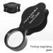 30X Metal Pocket 30mm Metal Magnifying Glass Lens | Handheld Pocket Magnifying Glass Lens for Gems Diamonds Plants Collection Huajuan - Buy Online on GoSupps.com