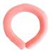 Rosixehird heating collar for the neck comfortable neck warmer ergonomic leak -proof reusable heating collar winter supplies light neck warmer for sports running walking pendulating pink
