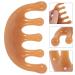 Seword Massage Comb - Wide Tooth Hairbrush for Scalp Massage | International Shipping Available - Buy Online on GoSupps.com