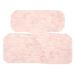 Rose quartz-neck and breast massager calming stress relief pink translucent health massage device easy to wear delicate gift for mother and girlfriend