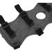 Tihebeyan Adjustable Nylon Archery Arm Guard with 4 Elastic Straps - Black - Buy Online on GoSupps.com