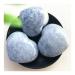 Natural Blue Celestite Stone Heart Quartz Crystal Gemstone Decor Household yuebang