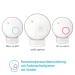 Buy Angelcare SmartSensor Pro 2 - 2-in-1 Audio & Motion Monitor with Wireless Sensor Mats & Room Temperature Display | International Shipping Available - Buy Online on GoSupps.com