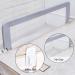 Extra Long Foldable Baby Toddler Bed Rail Guard - 59 Tall Safety Bedrail for Full & Queen Size Beds - Grey - Buy Online on GoSupps.com