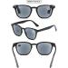 Vevesmundo Tinted Reading Glasses for Men with Sunscreen - Black +1.0 to +4.0 | International Shipping - Buy Online on GoSupps.com