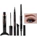 Yiida Eye Make-Up Set | Waterproof Black Mascara & Natural Look Eye Make-Up | Long-Lasting & Thickening Professional Kit - Buy Online on GoSupps.com