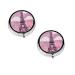 Paris Eiffel Tower Printed Mini Round Pill Box Pill Box 3 Compartment Medicine Pill Case Pill Organizer Travel Pillbox Portable Pill Box for Pocket Home Office Use
