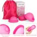 MineUp Menstrual Disc Set - 2 Silicone Discs for Sports & Swimming | Soft Tampon Alternative (Pink S+L) - Buy Online on GoSupps.com