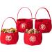 Spring Festival Candy Holder Festive Candy Basket Non-Woven Fabric - Candy Basket Candy Tray for Home Kitchen Dudok More Than Enough Every Year - Buy Online on GoSupps.com