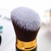 Retractable Kabuki Foundation Brush - Perfect for Mineral Makeup Bronzer & Blush | Vegan Blend & Contour for Flawless Face (Black Gold - Buy Online on GoSupps.com