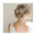 EVER FAITH Bridal Hair Accessories Austrian Crystal Art Deco Wave Wedding Hairpiece Side Comb for Bride Clear Silver-Tone Crystal_Clear Silver-Tone