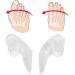 Premium Comfort Toe Separators - Reusable Silicone Spacers for Bunion Relief & Toe Alignment - Buy Online on GoSupps.com