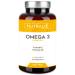 OMEGA 3 Organic Pure Wild Fish Oil 2000 mg Omega 3 with DHA EPA Vitamins D3 E - 60 Capsules Fish Oil Nutralie (Taste Free)