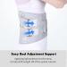 Back Brace Support for Lower Back Pain Relief | Herniated Disc & Sciatica Belt | Lightweight & Breathable | Men & Women - Medium Size - Buy Online on GoSupps.com