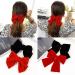 Large Bow Hair Bow Hair Clip Women Satin Hair Clips Satin Large Bow For Party Birthday Party Wedding 2 Colors - Buy Online on GoSupps.com