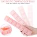 2 Pack XL Winlike Weekly Travel Pill Organizer - 7 Day Case for Vitamins, Pills & Supplements - Pink - Buy Online on GoSupps.com