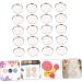 FOMIYES 100 Pcs Eye Shadow Disk Makeup Lipstick Eyeshadow Small Case Eyeshadow Case Miss Cosmetics Simple - Buy Online on GoSupps.com