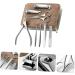 OHPHCALL 1 Set Nail Set Nail Art Tool Travel Nail Clippers Nail Scissors Grooming Kit Nail Nippers Professional Travel Nail Kit German Nail Clipper Manicure Kit Stainless Steel Germany - Buy Online on GoSupps.com