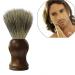 Hair Grip Shave Wood Pure Barber Brush Shaving Brush Sea Dinosaur (Brown One Size) One Size Brown