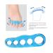 2 Pair Gel Toe Separators & Straighteners - Bunion Relief & Pain Alleviation for Men & Women (Size L 9-14/12-14) - Buy Online on GoSupps.com