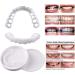 MXRFACTory Upper Bottom Dentures Temporary Dentures Filling Missing Teeth Snap On Veneers Perfect Flexible Comfortable Instant for Bad Teeth 3pairs - Buy Online on GoSupps.com