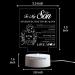 Son Gifts - Son Gifts from Mum Night Light Touching Words Engraved Birthday Gifts for Son Idea Birthday Christmas Gifts for Son Graduation Gifts for Son(High-Quality) - Buy Online on GoSupps.com