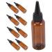 BESPORTBLE 10pi ces Flacons Applicateurs Vides Plastique De Compressibles Et Rechargeables Pour Huile Capillaire Et Teinture Cheveux