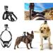 DKE&YMQ SHANSHUIART Gopro Dog Harness Mount Soft and Adjustable Dog Harness Gopro for Large Medium and Small Dogs Can Be Used for Chest and Back Fixation Suitable for All Models of Gopro Hero - Buy Online on GoSupps.com