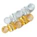 200 Pieces Dreadlock Jewelry - Adjustable Microring Pearl Hair Cuffs & Clips (Silver & Gold) for Braids & Dreadlocks - Buy Online on GoSupps.com