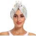 Bicycle Dry Hair Cap - 2 Piece Quick Drying Towel Set with Button Headband | Super Absorbent & Soft | International Shipping Available - Buy Online on GoSupps.com