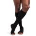 Sigvaris Dynaven 972 Open Toe Knee Highs w/ Grip Top - 20-30 mmHg Compression Stockings Black XL | Shipping Worldwide - Buy Online on GoSupps.com
