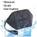 Shiny Geometric Striped Cosmetic Bags - Portable Waterproof Makeup Organizers for Travel | International Shipping Available - Buy Online on GoSupps.com