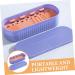 minkissy Box Makeup Brush Storage Box Makeup Brush Drying Holder Makeup Tools Storage Holder Makeup Brush Storage Holder Makeup Brush Cleaner Purple Miss Cosmetic Drying Oven - Buy Online on GoSupps.com