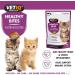 VetIQ HealthyBites Nutri-Booster Cat Treats 8x 65g Cat Supplements Packed with Vitamins Minerals & Amino Acids Immune System Support High Meat Content Omega-3 Cat & Kitten Health - Buy Online on GoSupps.com