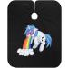 Rainbow Vomiting Unicorn Barber Cape | Adjustable Snap Hair Cutting Apron for Adults - Fun & Functional Salon Gear - Buy Online on GoSupps.com