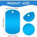 100 Pack Aluminum Dog Tag Blanks for DIY Craft and Pet ID - Rectangle Metal Stamping Tags - Buy Online on GoSupps.com