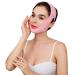 yufana Facial Slimming Strap Double Chin Reducer Reusable V Line Mask Facial Slimming Strap Tighten and Sculpt Jawline Face Swelling Puffiness V Line Lifting Chin Strap for Women and Men (Pink) Rosa169