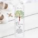 Personalized Tree of Life Baptism Candle - 25cm x 7cm | Unique Wall Decal for Baptism Gifts - Buy Online on GoSupps.com