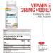 Solaray Vitamin E 268 mg (400 IU) - 100 Softgels for Antioxidant Support - Buy Online on GoSupps.com